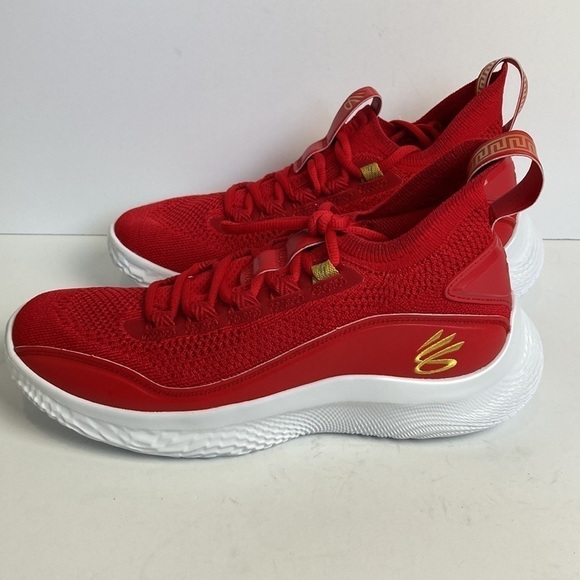 Under Armour NWOB Curry 8 Chinese New Year 9.5 Rare Steph Curry Basketball Shoe - Picture 7 of 16